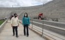 Fabiana Pessoa faz visita de inspeção ao Estádio Municipal e destaca avanço da obra